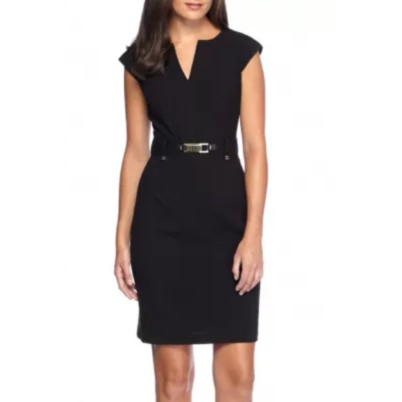 Calvin Klein Dresses & Skirts - NWT Calvin Klein Buckled Sheath Dress M5RB7962